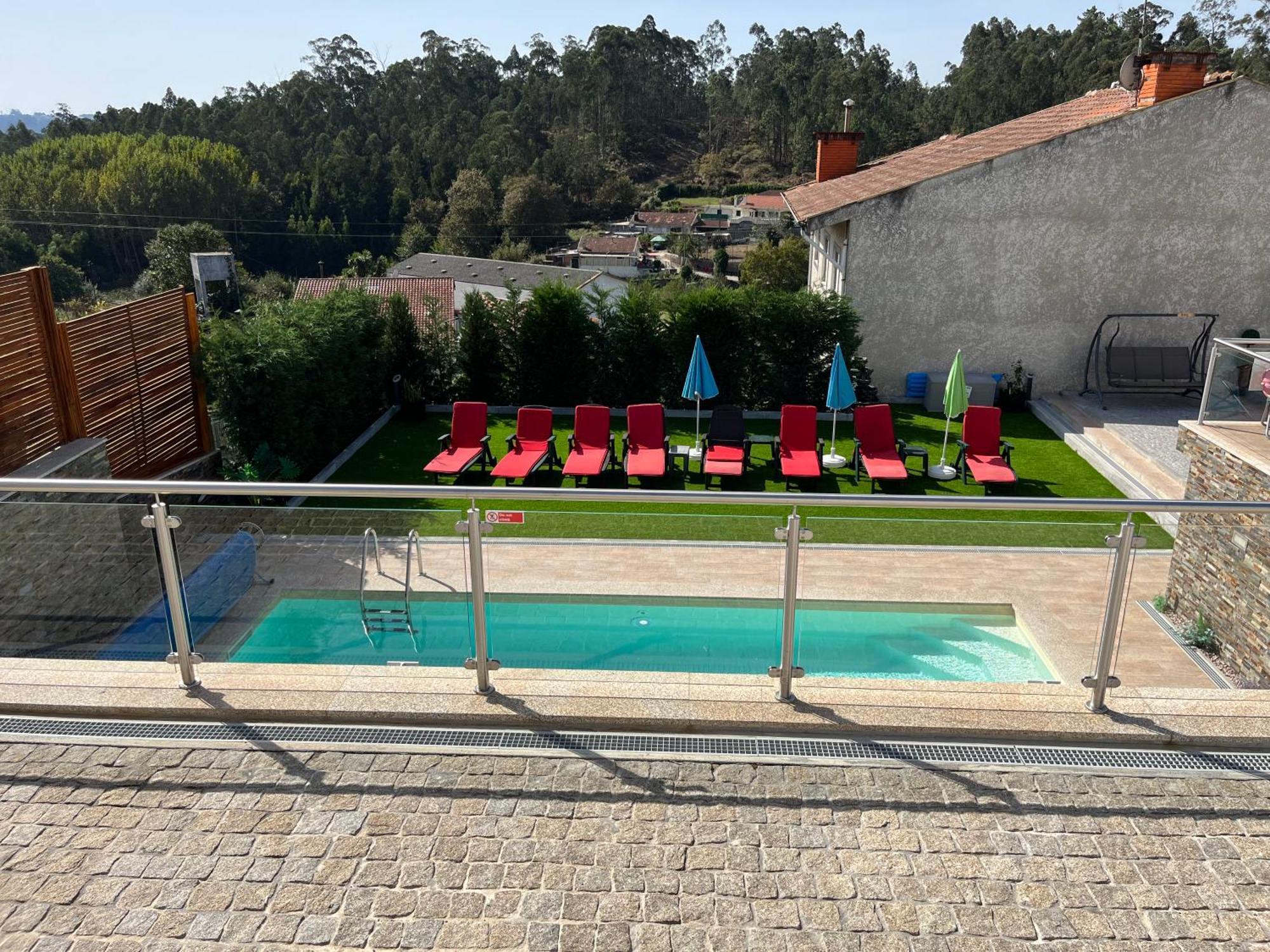 Fonte Retreat Home - Jacuzzi And Heated Swimming Pool Sandim ภายนอก รูปภาพ