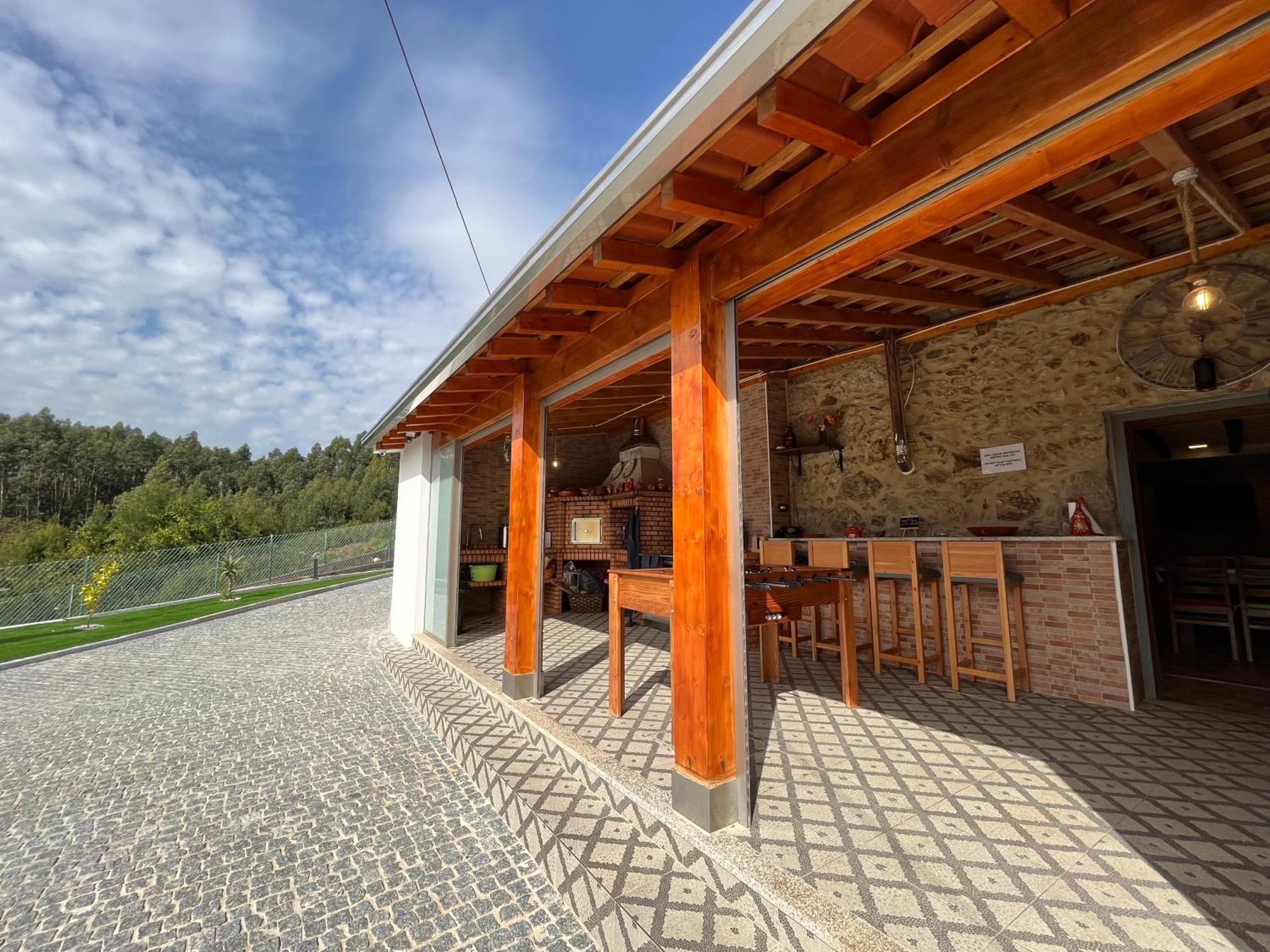 Fonte Retreat Home - Jacuzzi And Heated Swimming Pool Sandim ภายนอก รูปภาพ